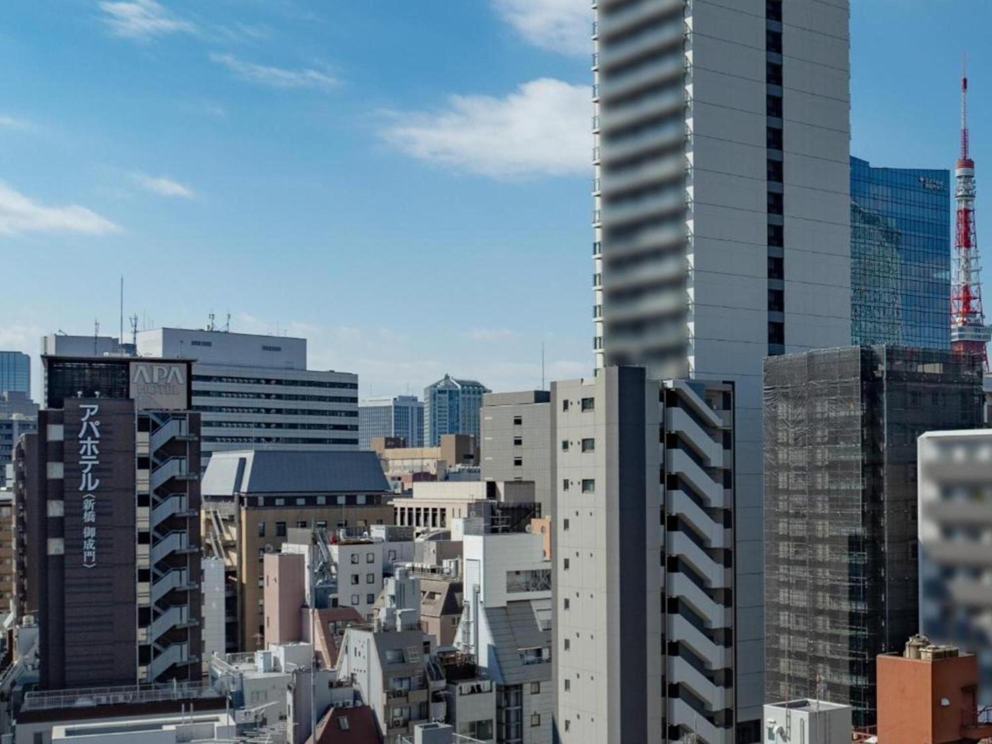 Apa Hotel Shimbashi Onarimon Prefektura Tokio Exteriér fotografie